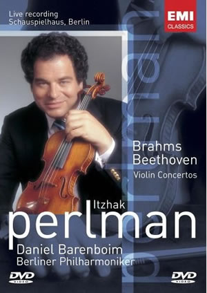 Cc@[NEp[} Itzhak Perlman BeethovenEBrahms Violin Concertos(DVD)
